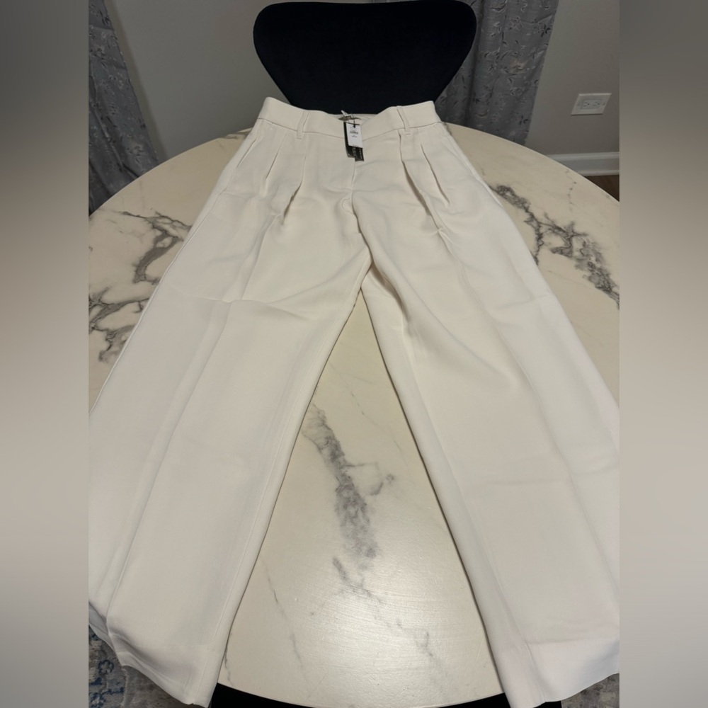 Elegant Cream Women's Pants